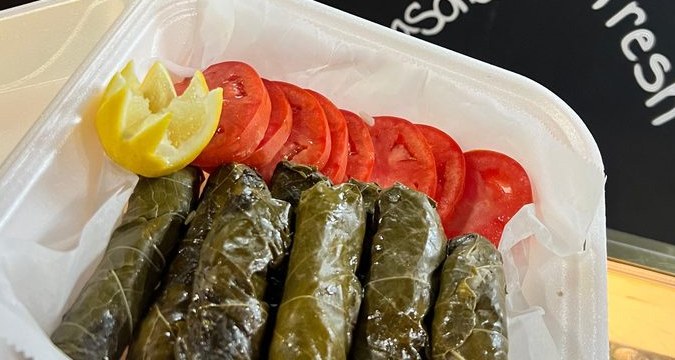 Grape leaves